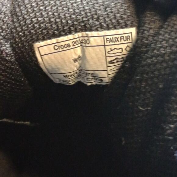 Crocs AllCast Weatherproof Women’s Snow Fleece Lined Boots - Picture 5 of 8